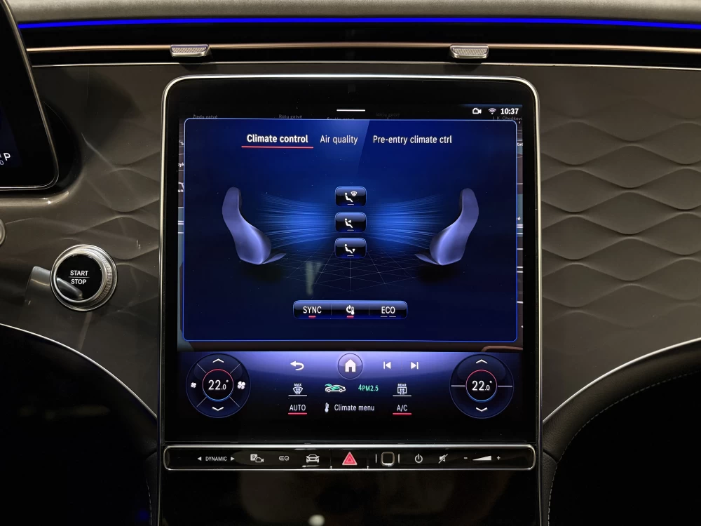 2022 Mercedes-Benz EQS – nuotrauka 26