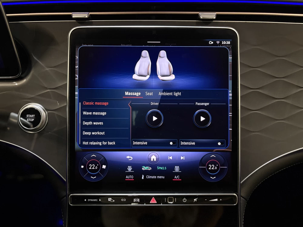 2022 Mercedes-Benz EQS – nuotrauka 27