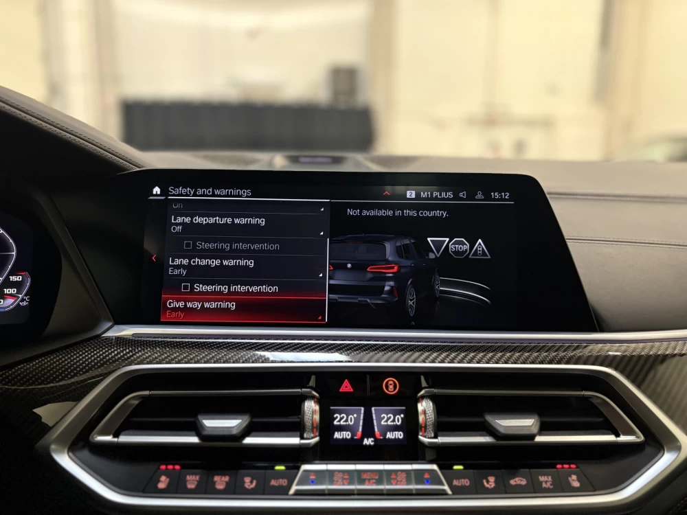 2020 BMW X5 M – nuotrauka 30
