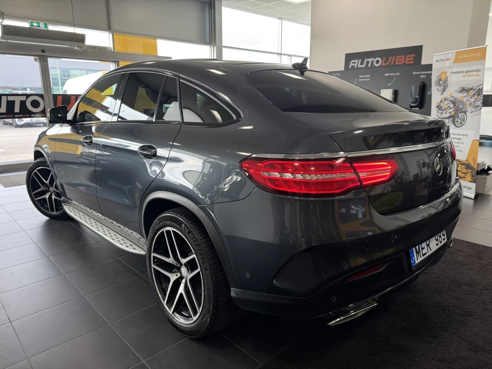 2016 Mercedes-Benz GLE Coupe 350 – nuotrauka 38