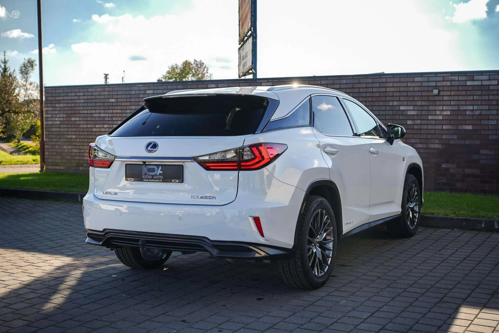 2016 Lexus RX 450h – nuotrauka 9