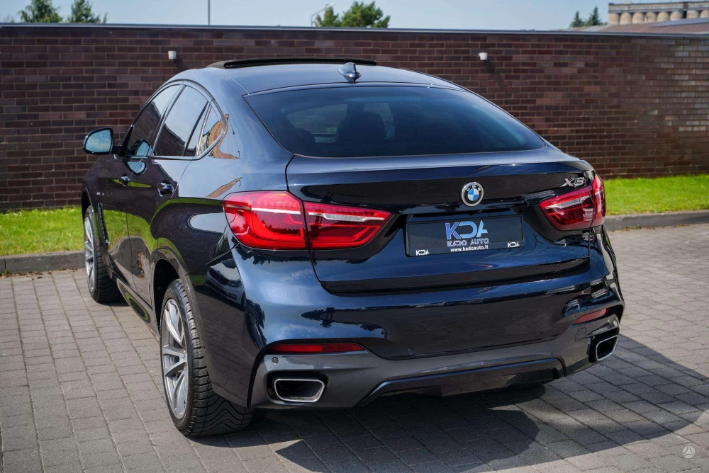 2018 BMW X6 – nuotrauka 10