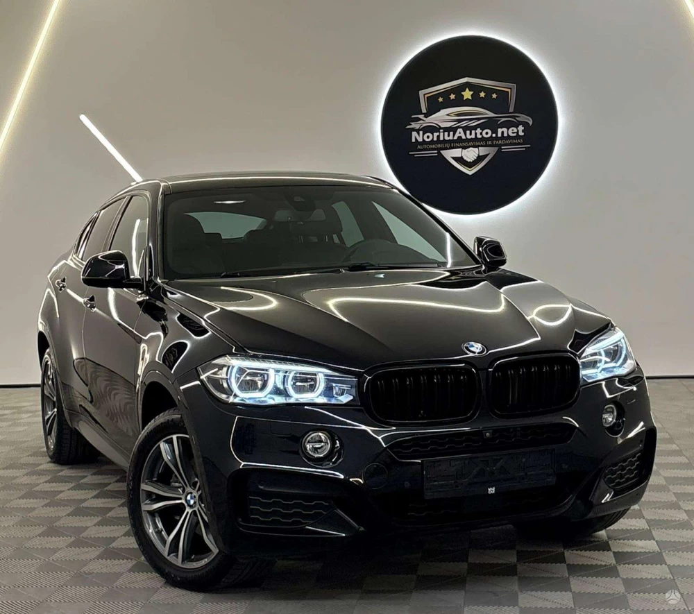 2018 BMW X6 – nuotrauka 1